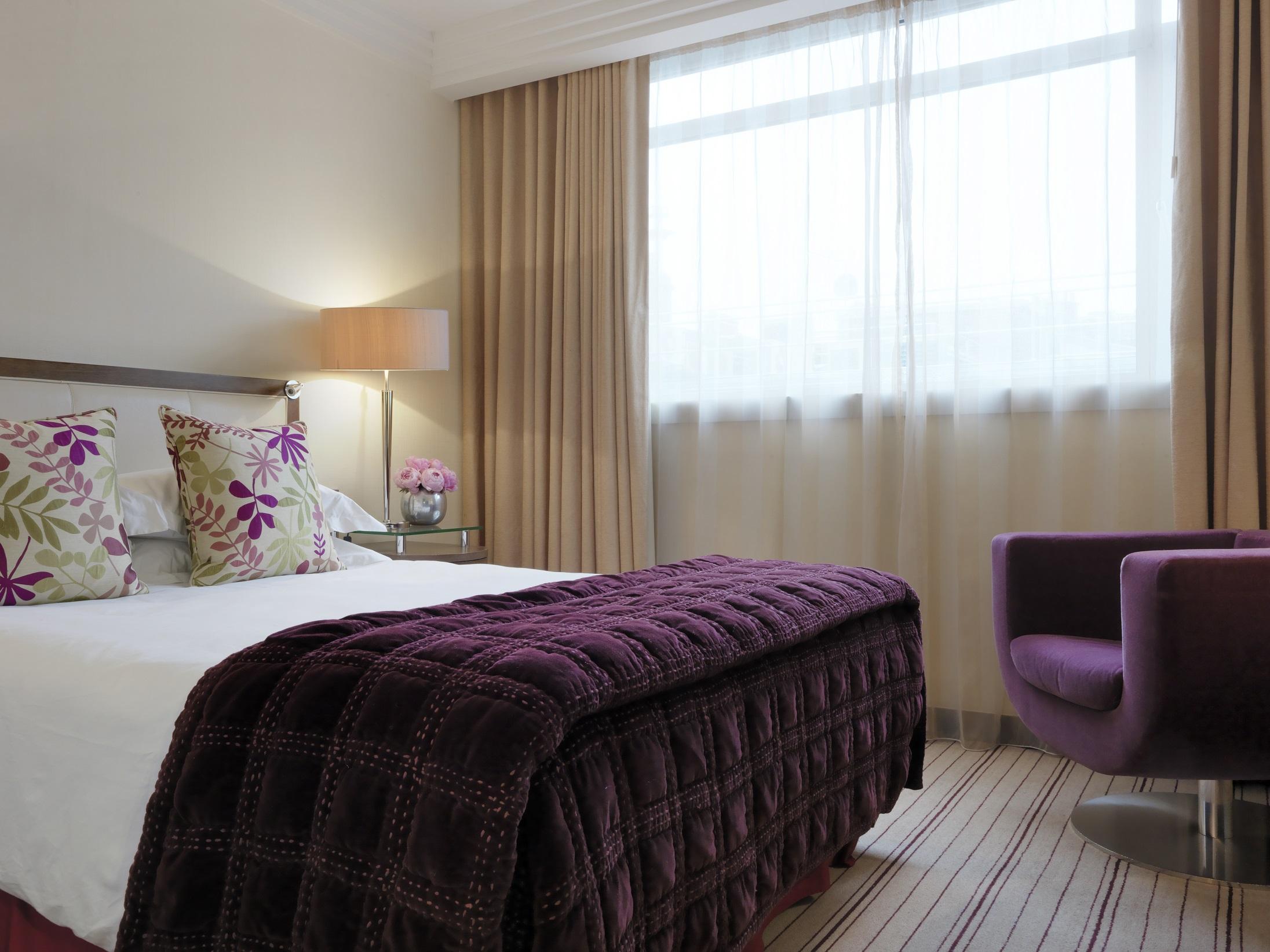ザ メリルボーン ホテル ロンドン エクステリア 写真 A bedroom at the hotel